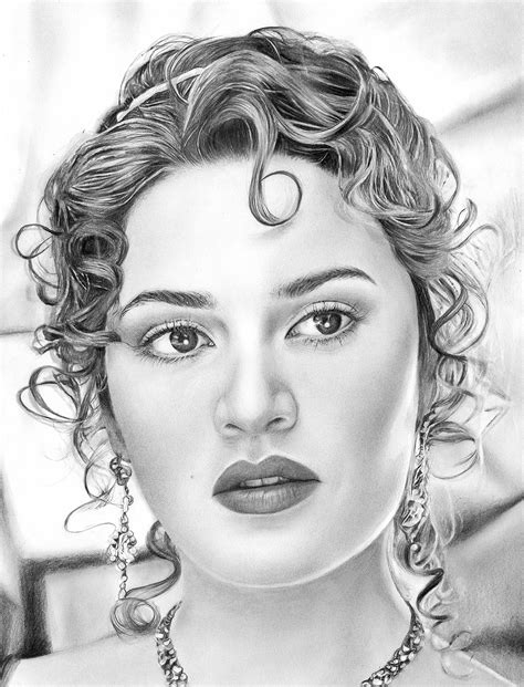 kate winslet drawing